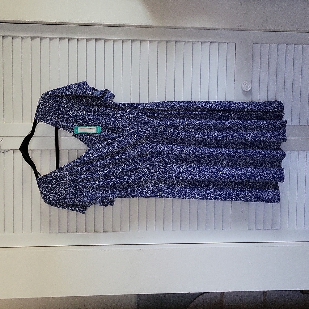 Kaela Faux Wrap Dress